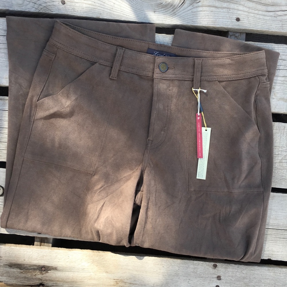 NWT Level 99 brown polyester pants 31 - Picture 1 of 6